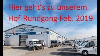 FreizeitMobile von der Kammer GmbH  Rundgang Feb 2019 [upl. by Haymo]