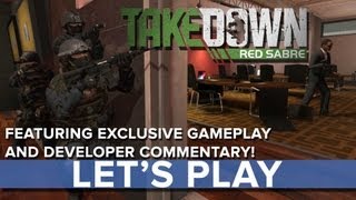 Takedown Red Sabre  Lets Play  Eurogamer [upl. by Siugram]