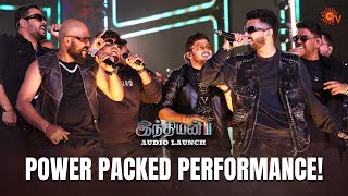 Anirudhs Mass Performance  Indian 2 Audio Launch  Comeback Indian  Kamal Haasan  Sun TV [upl. by Yorgerg]