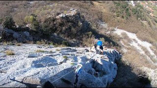 Gradiška tura Furlanova pot  18032020  GoPro [upl. by Ramso]