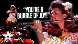 Violin Virtuoso Lettice Rowbotham doesnt miss a single note  Live Show  BGT Series 8 [upl. by Hengel100]