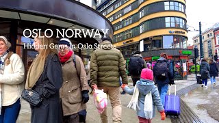 OSLO NORWAY Hidden Gems In Oslo Streets🇳🇴 Virtual Walking Tour 4K60ftp [upl. by Oecam]