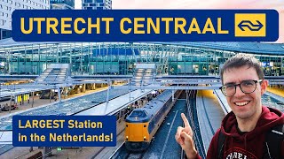 Visiting the Epic UTRECHT CENTRAAL Station [upl. by Ahsaetal]