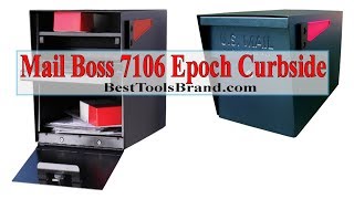 Mail Boss 7106 Epoch Curbside Locking Mailbox [upl. by Nerdna]