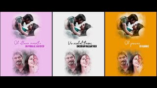 Idhazhin Oru Oram Song Whatsapp Status  3 movie  Use Headphones Must  Trends Music [upl. by Damalas427]