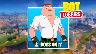 How To Get BOT LOBBIES in Fortnite Chapter 5 Bot Lobby Tutorial [upl. by Jolanta]