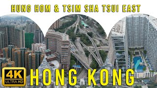 4K Hong Kong 🇭🇰  Hung Hom Tsim Sha Tsui East [upl. by Efal]