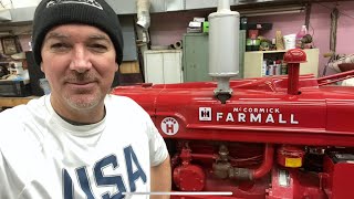 How to Replace Belly Pump Seal on a Farmall Super H [upl. by Lehcim592]