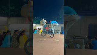 Check Reaction😍Bmx Cycle Stunt🔥shorts mohitflipper bmx stunt bollywood publicreaction [upl. by Etselec]