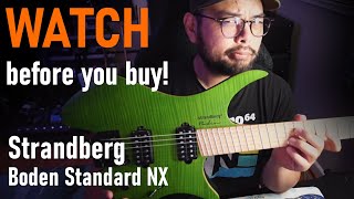 OVERDESIGNED  Strandberg Boden NX Standard [upl. by Nnayelsel]