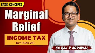 22 How to Calculate Marginal Relief in Income Tax  Sec 89 AY 202425 [upl. by Sue]