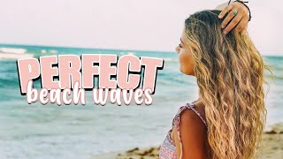 How to get the Perfect Beach Waves  Hair Tutorial [upl. by Aynod]