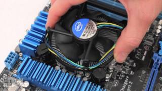 Intel heatsink installation [upl. by Adnylg]