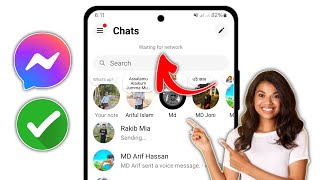 How to Fix Messenger Waiting for network Problem  Messenger Waiting for network error [upl. by Ed342]