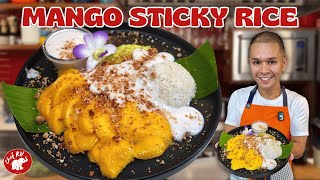 FROM BANGKOK TO BIÑAN HOMEMADE MANGO amp STICKY RICE  Chef RV [upl. by Atalanta]