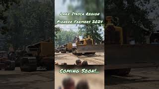 Itasca 2024 trailer Threshing minnesota lake Itasca tractor steam tractor [upl. by Phyllys]