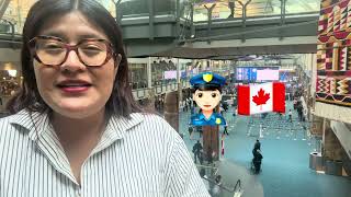 Registro para entrar a Canada al momento de llegar al aeropuerto 🇨🇦 Entrevista con Migracion 🇨🇦 [upl. by Nnylarat]