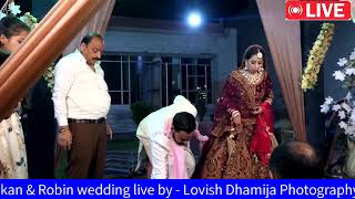 Muskan amp Robin Live By  Lovish Dhamija Photography 9693550000 [upl. by Ettevad957]