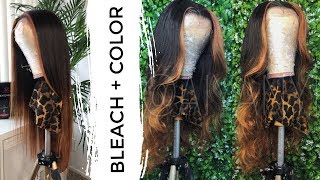 MUST WATCH THE PERFECT FALL HAIR  BLEACH amp COLOR  CYNOSURE STRAIGHT LACEFRONT WIG [upl. by Lawan]