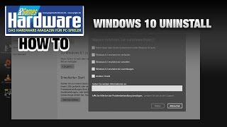 Windows 10 Update deinstallieren  Anleitung [upl. by Cohbath]