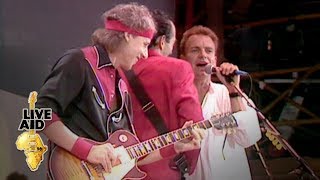 Dire Straits  Sting  Money For Nothing Live Aid 1985 [upl. by Schnapp976]