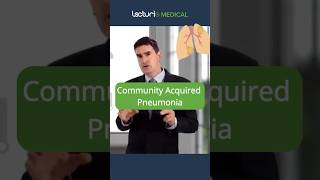 What is a CommunityAcquired Pneumonia 🏠🫁 MedicalEducation USMLE [upl. by Raseda]