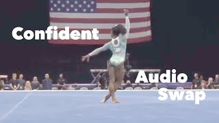 Confident Audio Swap  Simone Biles [upl. by Enomar]