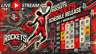 Houston Rockets Schedule Release Recod prediction for 2425 Rockets [upl. by Nador]