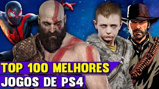 Os 100 Melhores Jogos de PS4 🏆 ATUALIZADO  TOP 100 BEST PS4 GAMES [upl. by Laurance833]