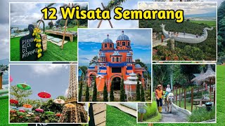 12 Tempat Wisata SEMARANG Terbaru Rekomendasi untuk liburan bareng keluarga [upl. by Cyrill794]