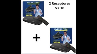 INSTALEI ANTENA 2 RECEPTOR VX10 Lnbf Quadruplo Universal Banda Ku [upl. by Fries292]