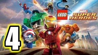 LEGO Marvel Super Heroes Walkthrough PART 4 PS3 Lets Play Gameplay TRUEHD QUALITY [upl. by Ellicott]