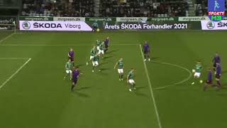 viborg ff vs fc midtjylland Highlights [upl. by Cleve]