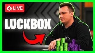 Viral Poker Sensation Plays LIVE Does His Luck Hold [upl. by Anwahsal]