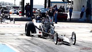 Tera Wendland  Walden Front Engine Dragster Test Run [upl. by Esserac336]