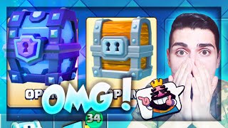 ► SUPER MAGICO  GIGANTE CHEST OPENING LEGGENDARIO  Clash Royale ITA [upl. by Alliscirp774]