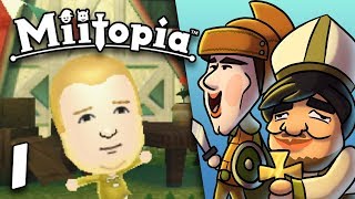 SuperMega Plays MiiTOPIA  EP 1 The Dark Neighborino [upl. by Biel]