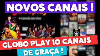 Como assistir muito conteúdo de graça no Globoplay veja as novidades novos canais [upl. by Peta517]