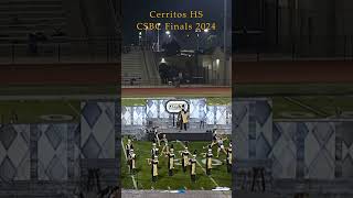 Cerritos Regiment of Gold quotLive in Technicolorquot CSBC Finals cerritosrog drjones marchingband [upl. by Siana]