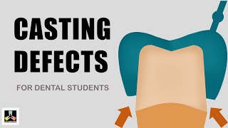 Dental Casting defects [upl. by Immat]