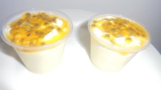 Mousse de maracuyá  Recetas veganas [upl. by Andrus]