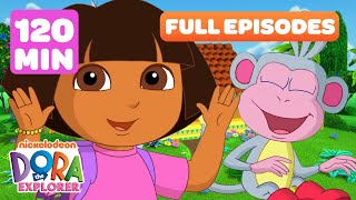 Dora amp Boots FUNNIEST Episodes 😂 2 Hours of Dora the Explorer  Dora amp Friends [upl. by Aissak]