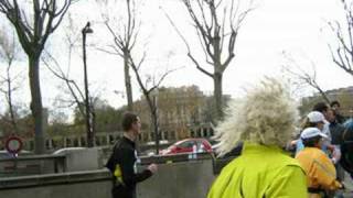 Paris Marathon 2008 Videos  Pics [upl. by Solegna]