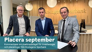 Placera september – räntefonder och oroliga börstider [upl. by Llerred]