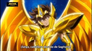 evolucion de la armadura de sagitario seiya omega [upl. by Bergen]