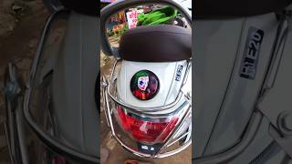 Access 125 Petrol Tank Cap sticker Installation  jokar [upl. by Iveel]