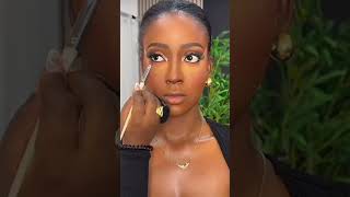 Brown skin girl makeuptutorial beautiful simplystunning [upl. by Obediah825]