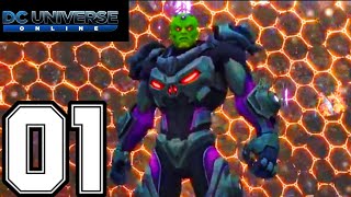 WEIRD N WACKY DC UNIVERSE ONLINE Walkthrough Gameplay Part 1 NO COMMENTARY [upl. by Imre199]