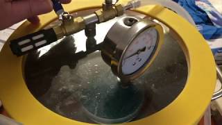 How to use a vacuum degassing pot [upl. by Adnana]