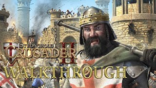 Stronghold Crusader 2 Campaign Walkthrough  No Commentary 1080p PC [upl. by Adalai]